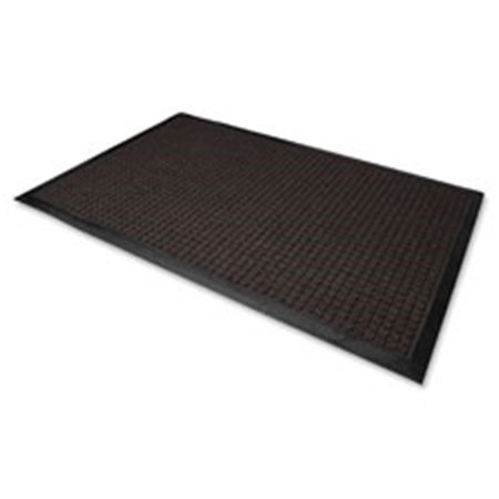 DWELLINGDESIGNS Waterguard Floor Mat, Brown - 10 ft. x 36 in. W DW2470497
